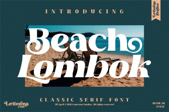 Beach Lombok Font - Featured Image