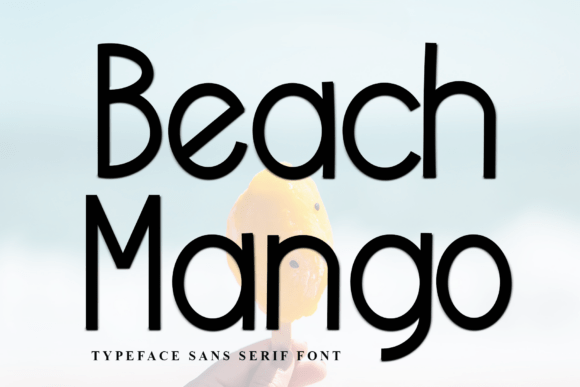 Beach Mango Font - Featured Image