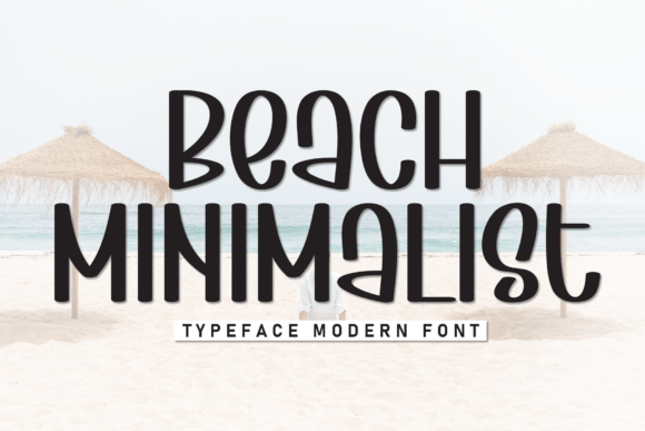 Beach Minimalist Font - Featured Image