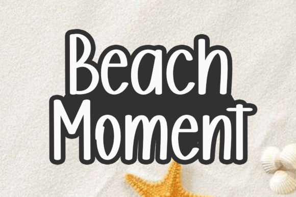 Beach Moment Font - Featured Image