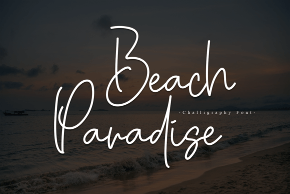 Beach Paradise Font - Featured Image