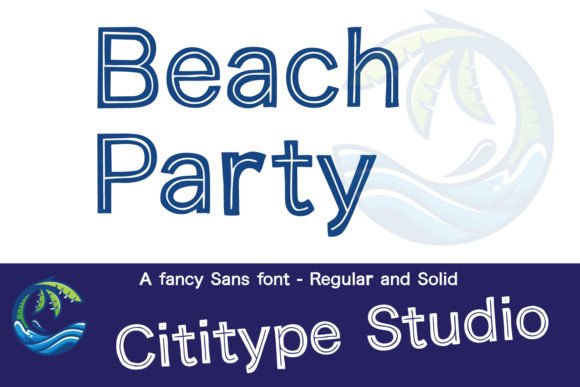 Beach Party Font - Featured Image