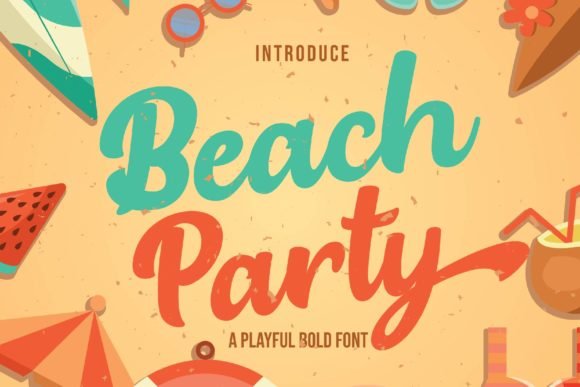 Beach Party Font - Featured Image
