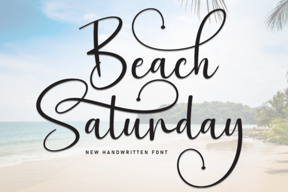 Beach Saturday Font - Featured Image