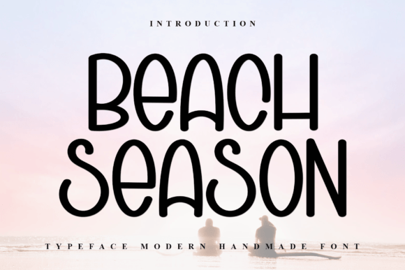 Beach Season Font - Featured Image