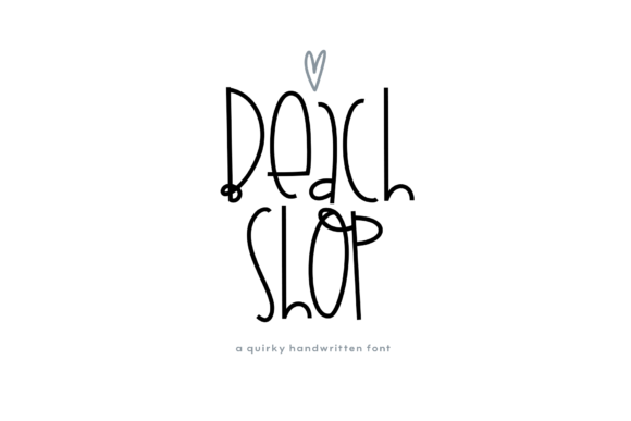 Beach Shop Font - Featured Image