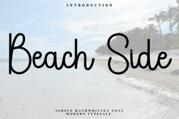 Beach Side Font - Featured Image