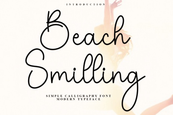 Beach Smilling Font - Featured Image