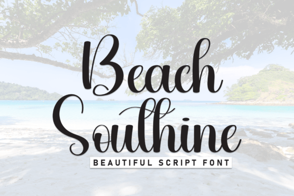 Beach Southine Font - Featured Image