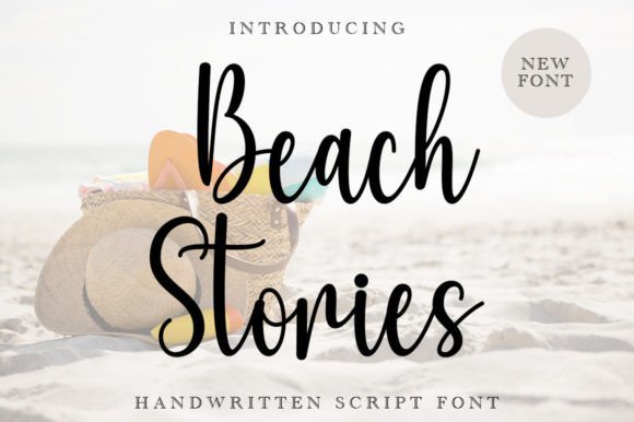 Beach Stories Font - Featured Image