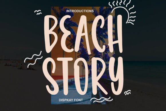 Beach Story Font - Featured Image