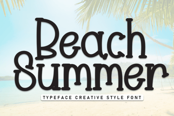 Beach Summer Font - Featured Image