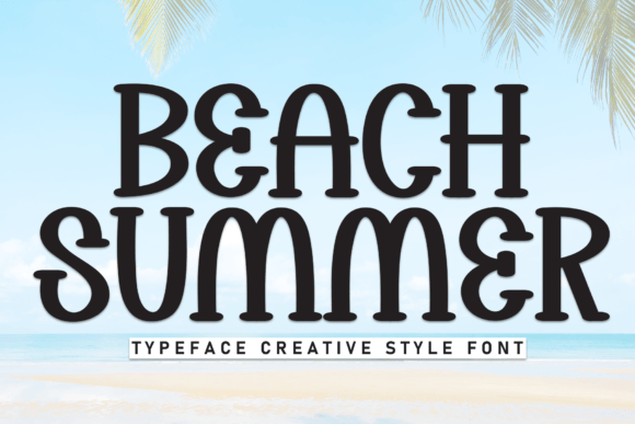 Beach Summer Font - Featured Image
