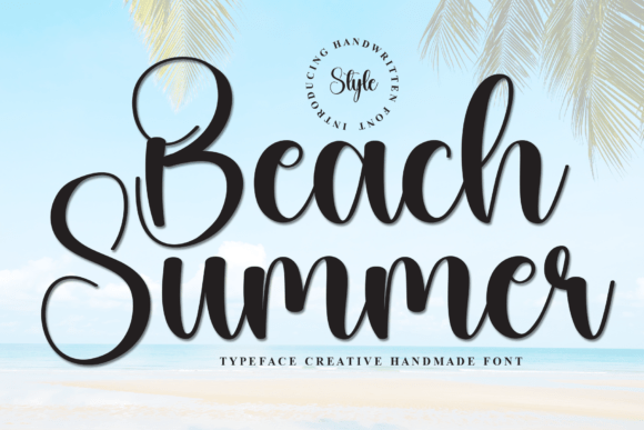 Beach Summer Font - Featured Image