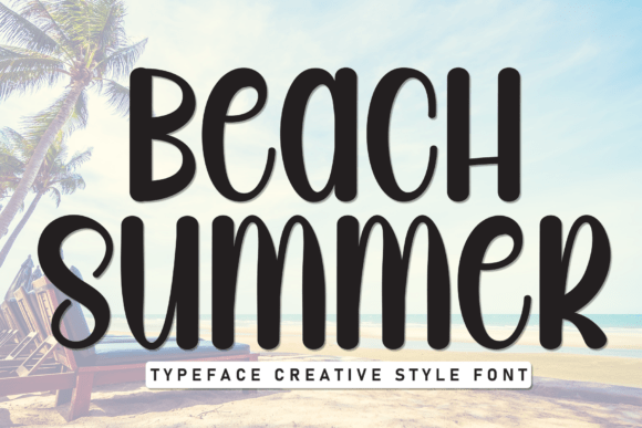 Beach Summer Font - Featured Image