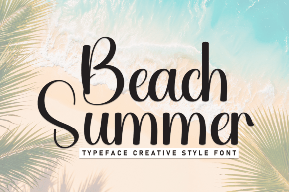 Beach Summer Font - Featured Image