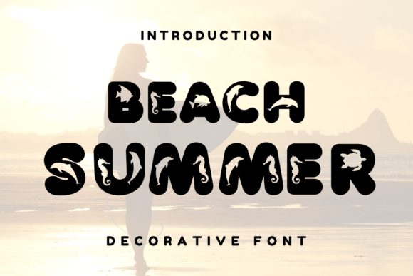 Beach Summer Font - Featured Image