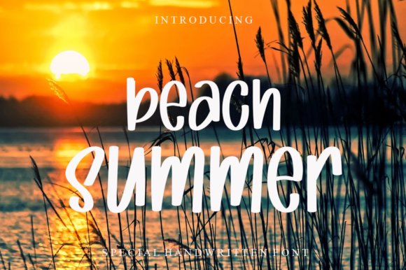 Beach Summer Font - Featured Image