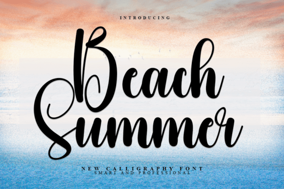 Beach Summer Font - Featured Image
