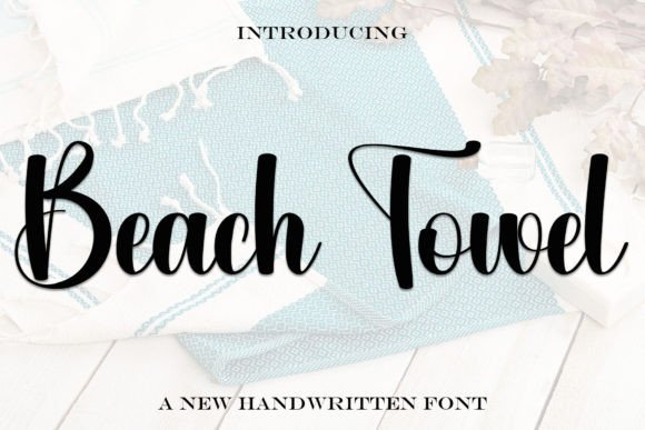 Beach Towel Font - Featured Image