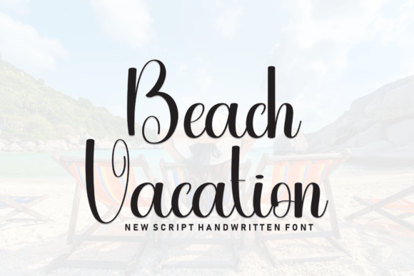 Beach Vacation Font - Featured Image