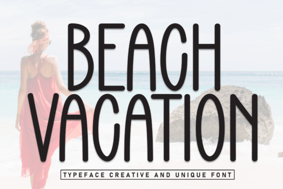 Beach Vacation Font - Featured Image