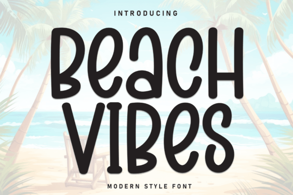 Beach Vibes Font - Featured Image
