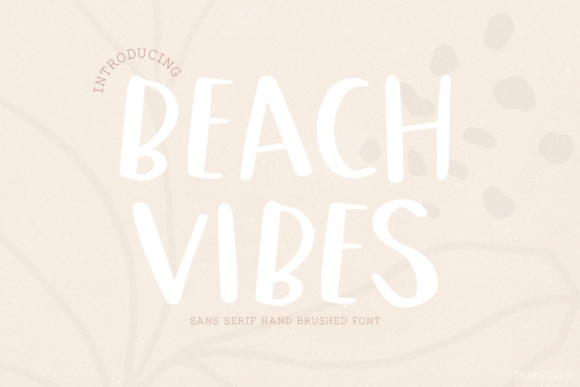 Beach Vibes Font - Featured Image