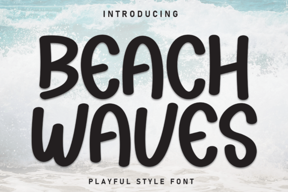 Beach Waves Font - Featured Image