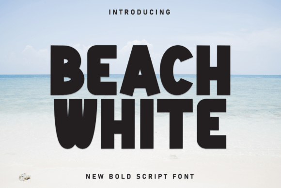 Beach White Font - Featured Image