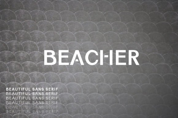 Beacher Family Font - Featured Image