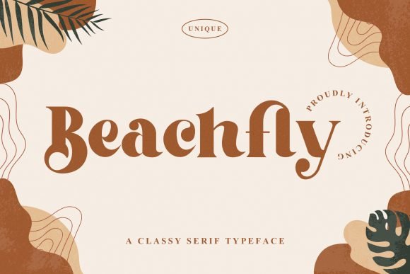 Beachfly Font - Featured Image