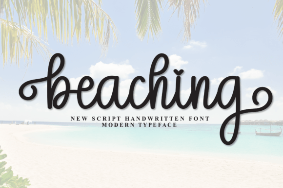 Beaching Font - Featured Image