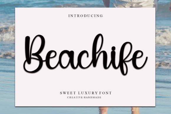 Beachlife Font - Featured Image