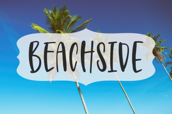 Beachside Font - Featured Image