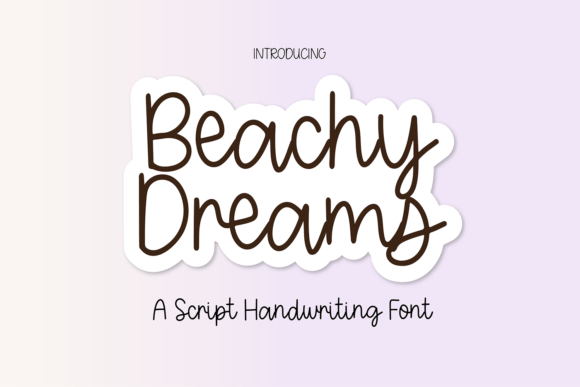 Beachy Dreams Font - Featured Image