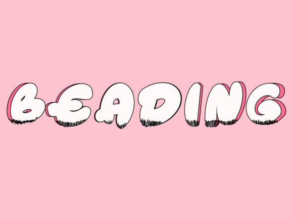Beading Font - Featured Image