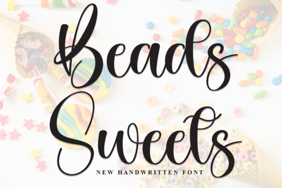 Beads Sweets Font - Featured Image