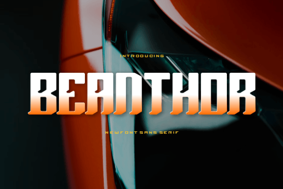 Beanthor Font - Featured Image
