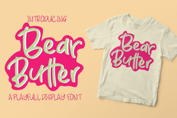 Bear Butter Font - Featured Image