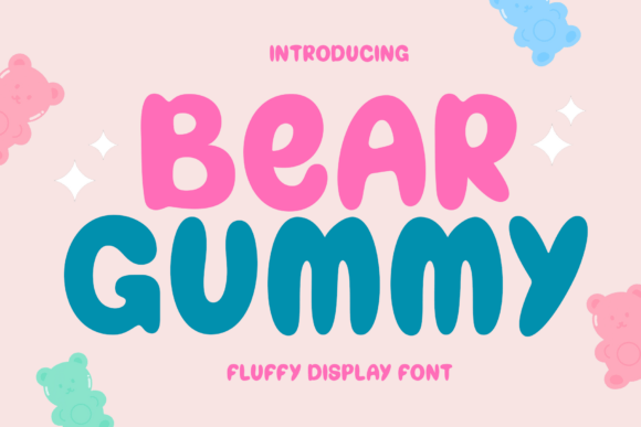 Bear Gummy Font - Featured Image