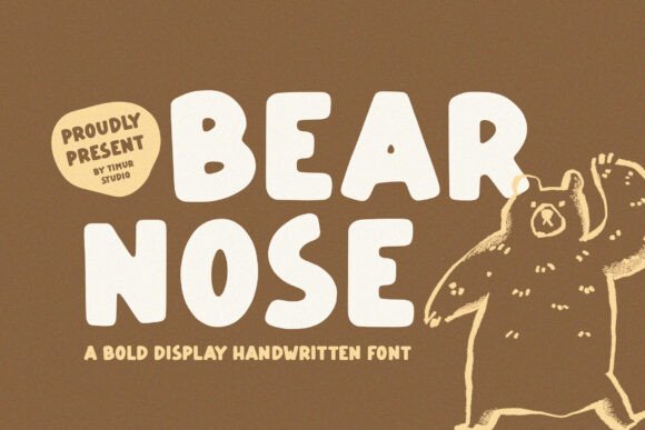 Bear Nose Font - Featured Image