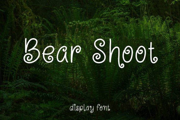 Bear Shoot Font - Featured Image