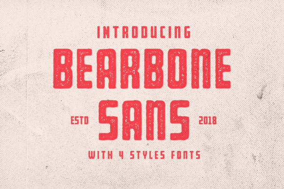 Bearbone Sans Font - Featured Image