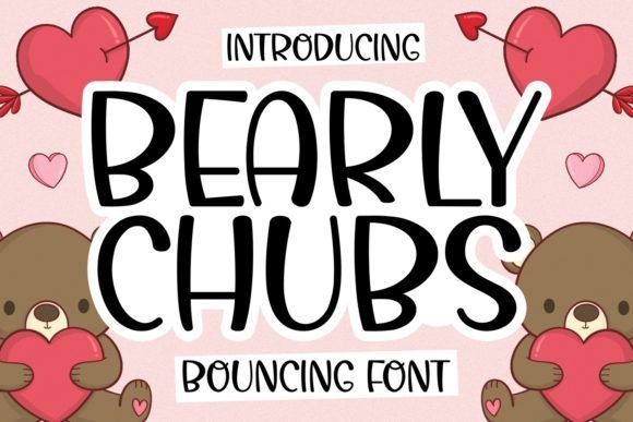 Bearly Chubs Font - Featured Image