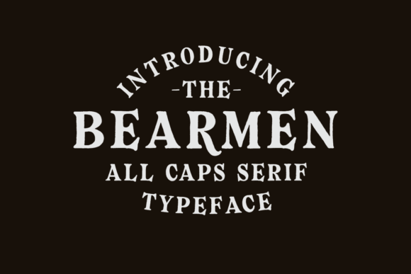 Bearmen Font - Featured Image