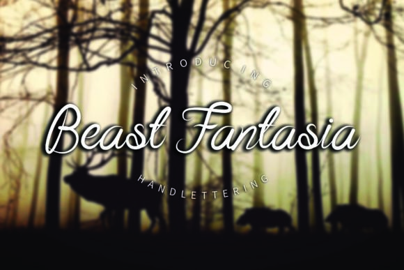 Beast Fantasia Font - Featured Image
