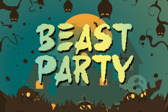 Beast Party Font - Featured Image