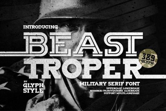 Beast Troper Font - Featured Image