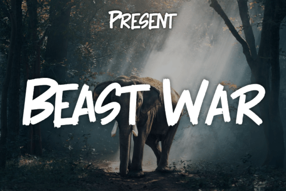 Beast War Font - Featured Image